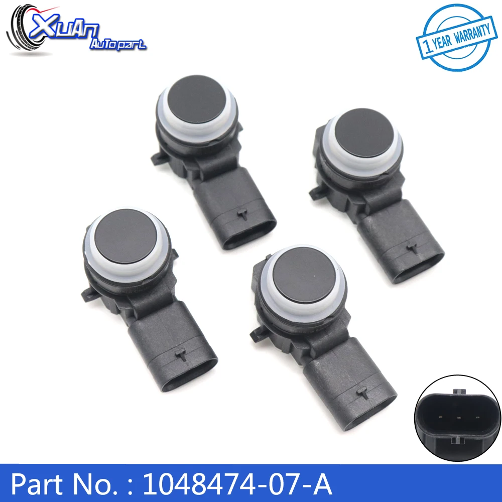 

XUAN NEW Ultrasonic PDC Backup Assist Radar Parking Sensor 1048474-07-A for Tesla Model S Model X 2014 2015 2016 104847407A