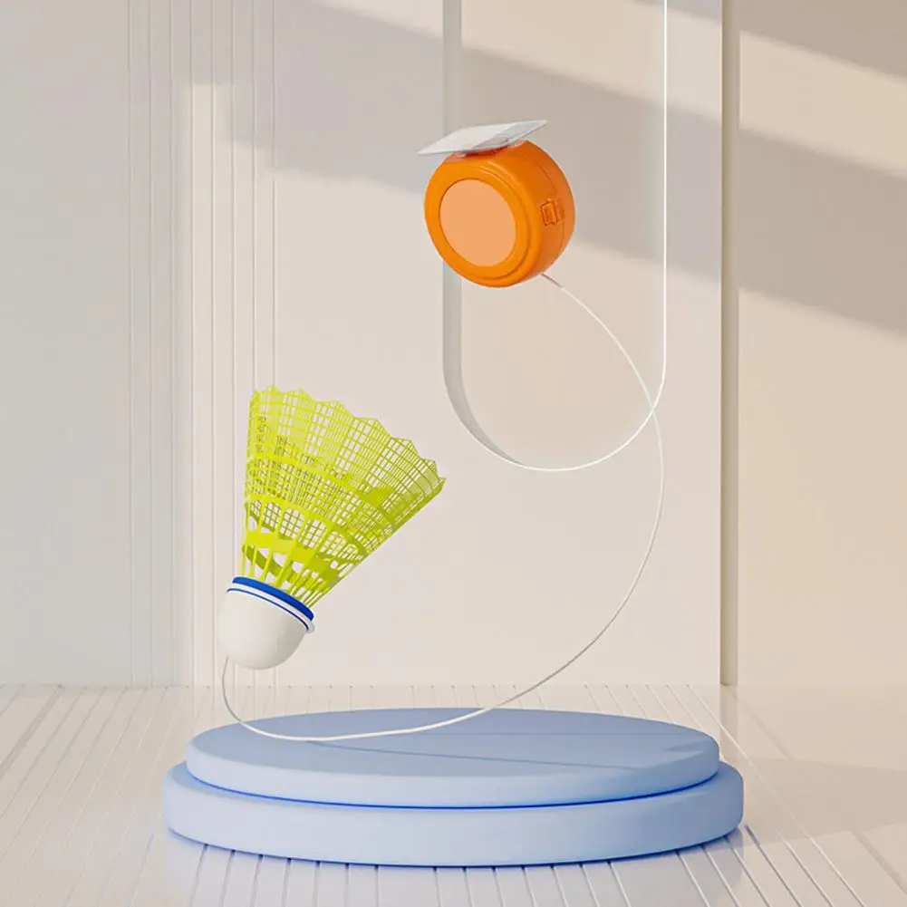 Único badminton para adultos crianças iniciantes badminton rebote dispositivo para iniciantes e afadores ferramenta de treinamento indoor