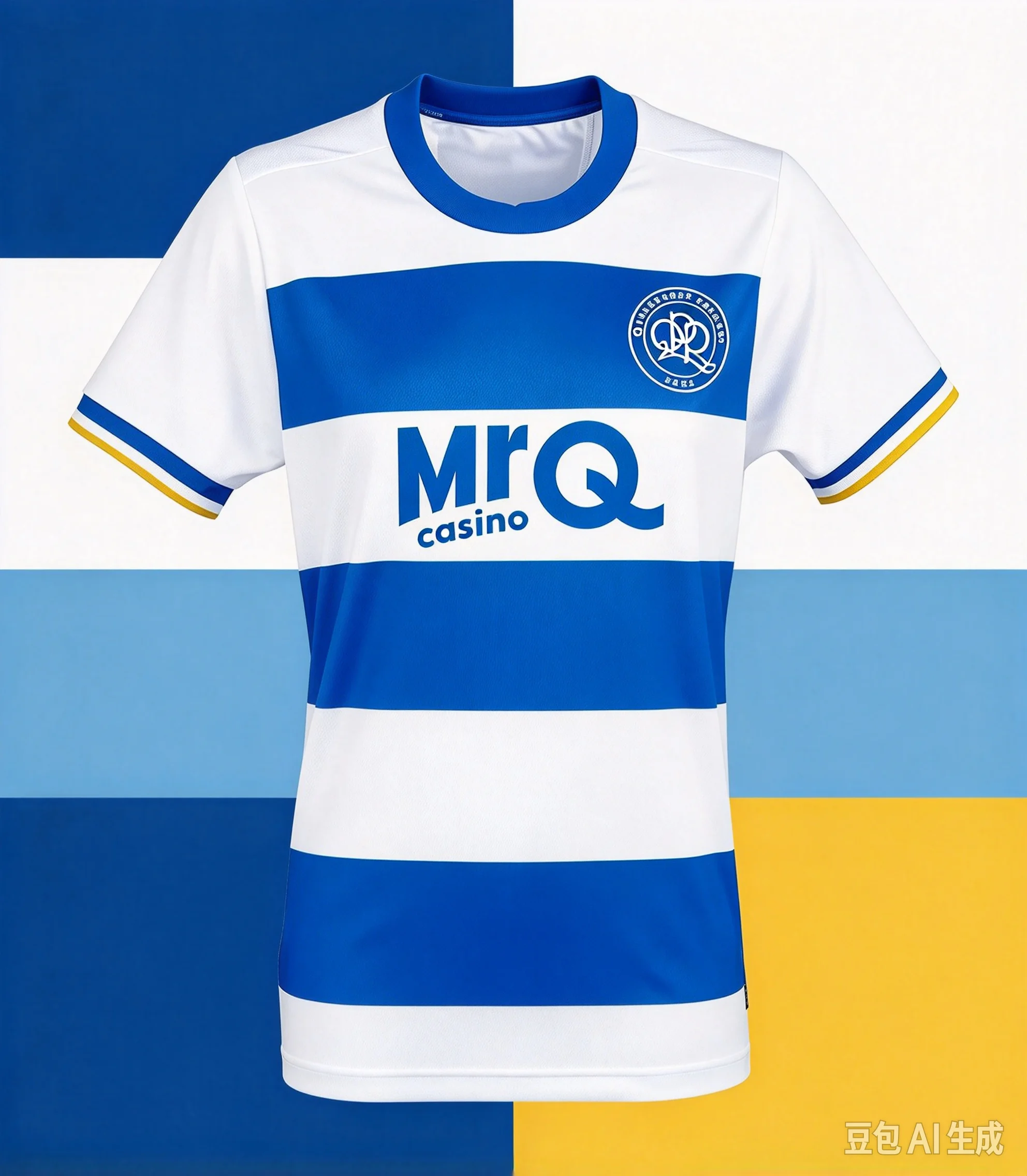 26-27 Queens Park Rangers 3D Printed Football Jersey Men's Summer Quick Drying Short Sleeved T-shirt Family Matching