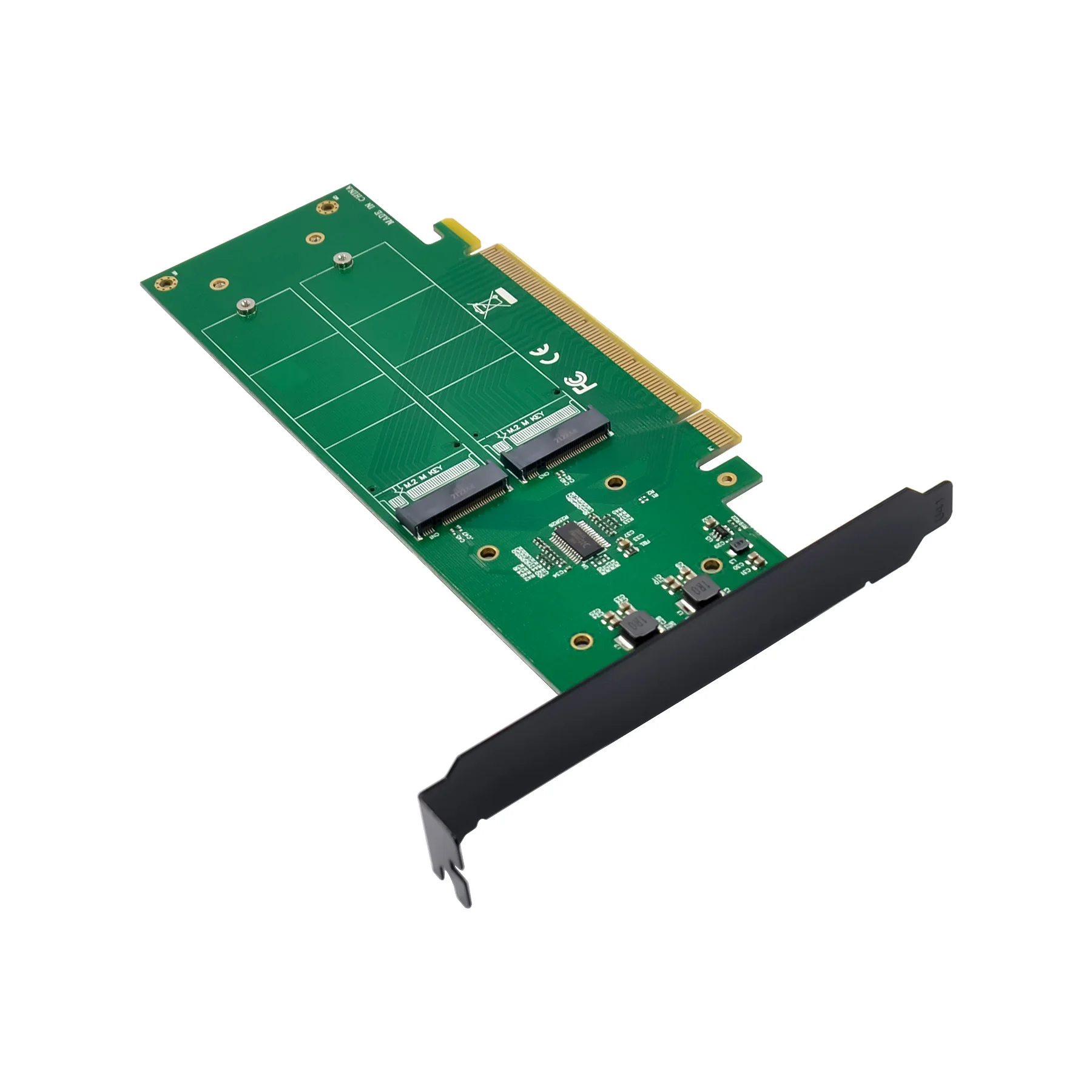 Sunweit ST575 Factory PCIe X16 Hyper 4 ports M.2 M Key NVMe SSD Adaptateur