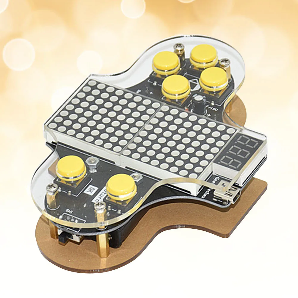 Kit console di gioco elettronica fai-da-te Design aggiornato Facile montaggio Fornitura USB Programmazione Codifica Pratica di saldatura