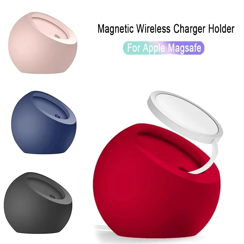 Cargador Apple Inalámbrico Magnético en Silicona