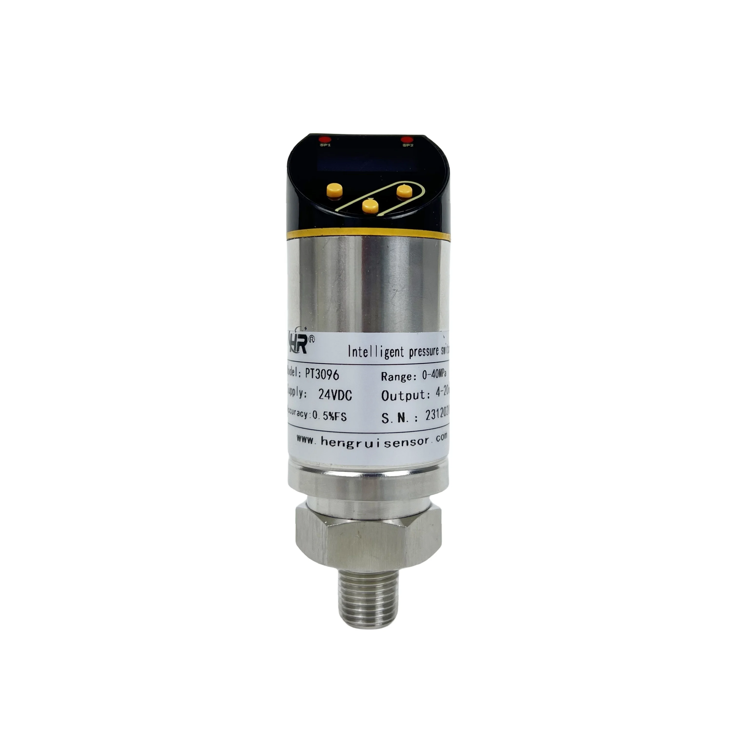 Nick 2026 PT3096  LCD High Precision Calibration Digital Pressure Gauge / Pressure Meter / Manometer  2*PNP/2*NPN OEM