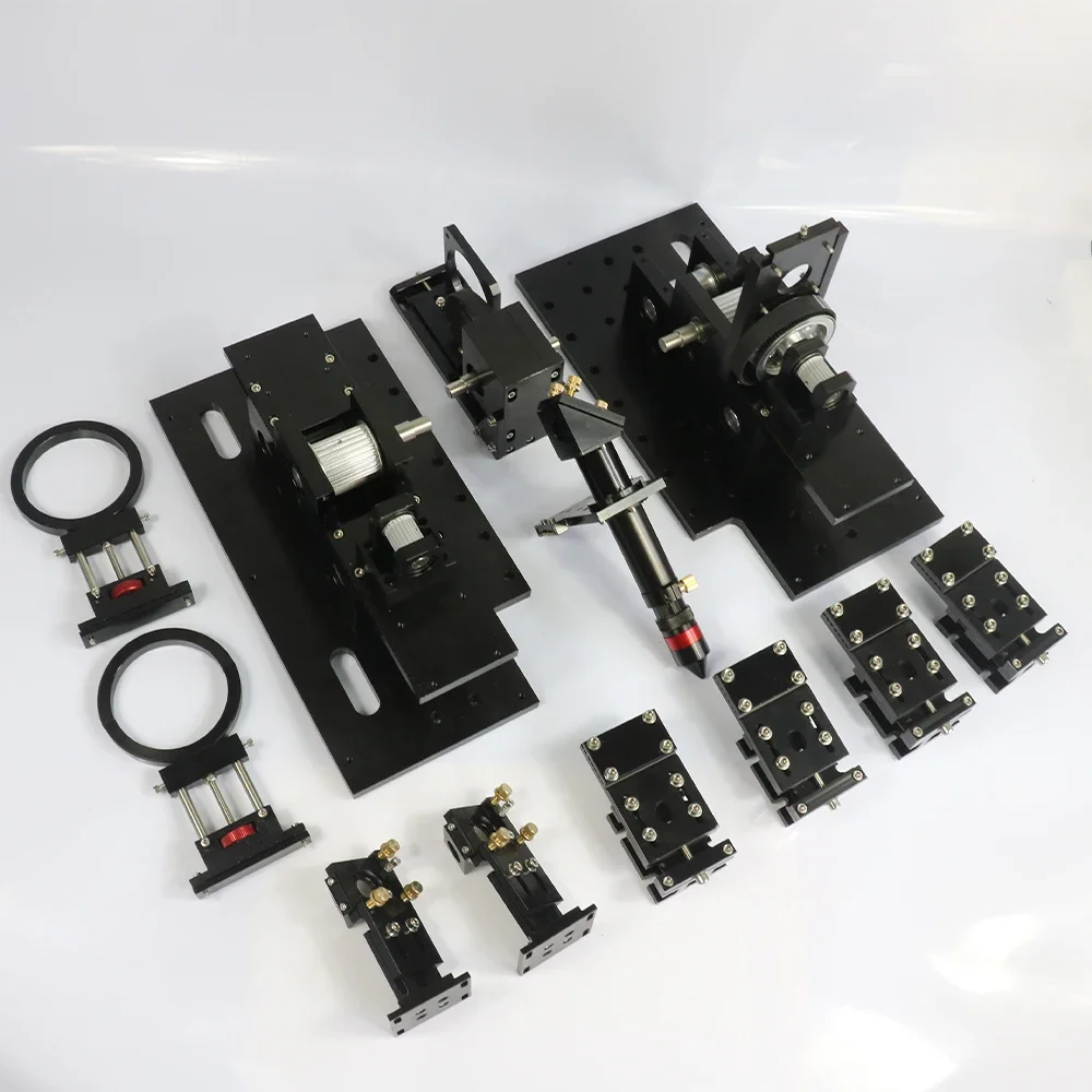 Double Head Laser Mechanical Components for DIY Large Format CO2 Cutting Engraving Machine 1318 1325 1518 1525 1820 1825 2030