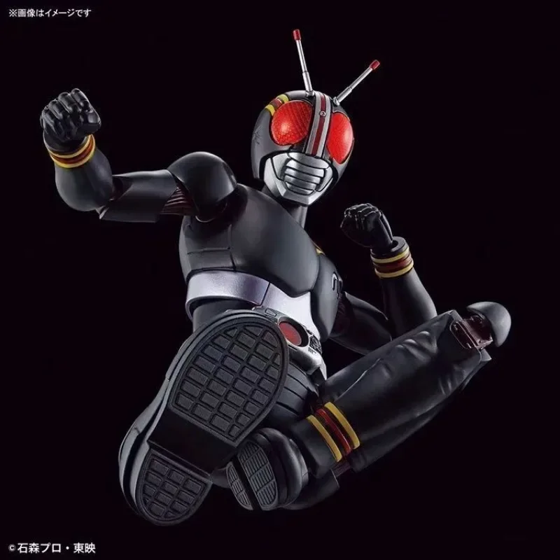 In Stock Original Bandai Figure-rise Standard MASKED RIDER BLACK Anime Action Figure PVC Model Collection Ornament Toys Gifts