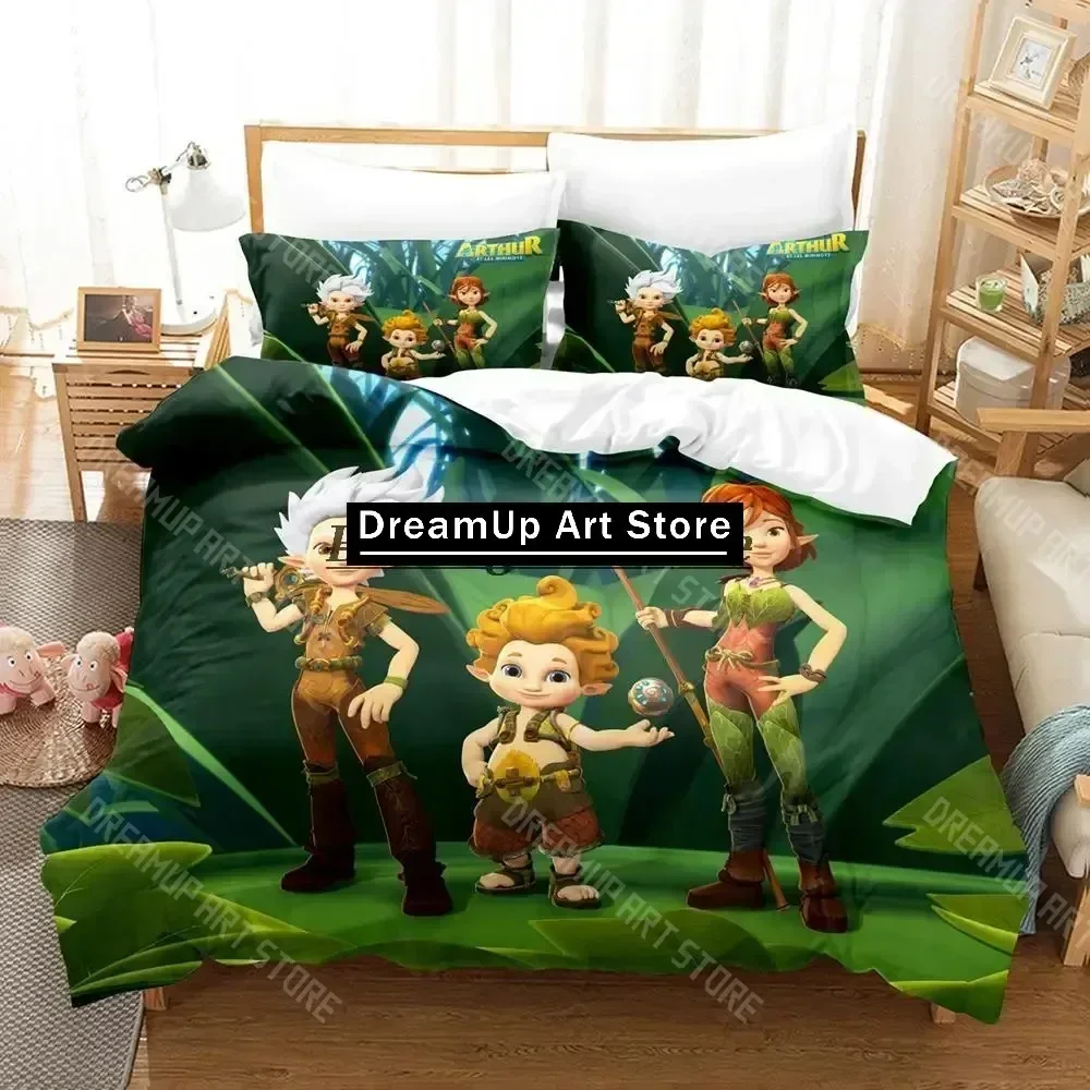 2026 Arthur And The Invisibles Bedding Set Single Twin Full Queen King Size Bed Set Aldult Kid Bedroom Duvetcover Sets Bed Sheet