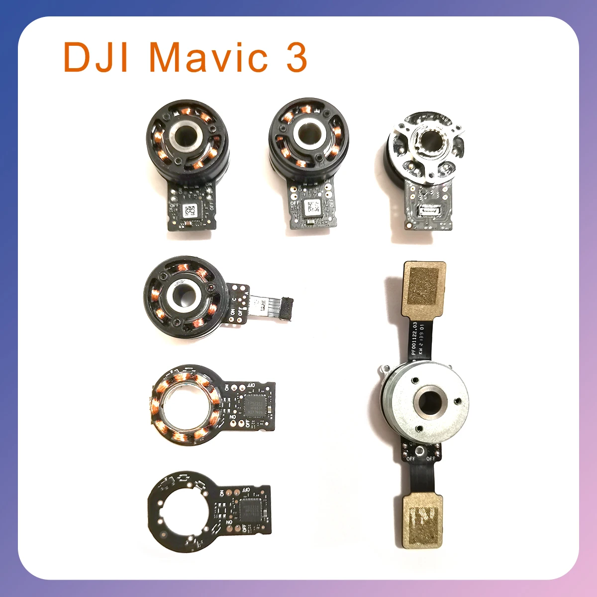 

Original Mavic 3 drone Y R P motor y motherboard rotates smoothly and is easy to install for DJI aircraft parts maintenance