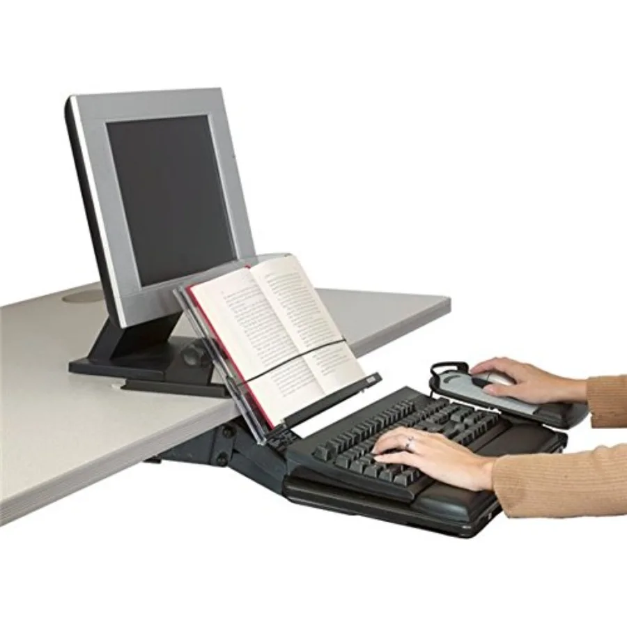 

DH630 in-LINE Document Holder Compact ON Desk in Front of Monitor DH630