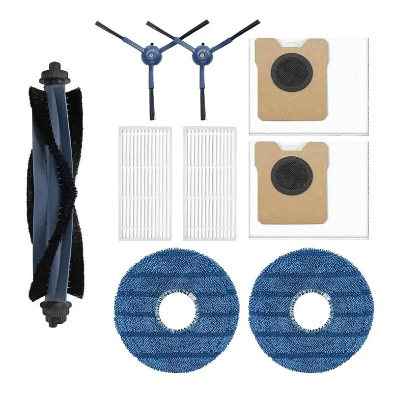 A66T-9 Pack Repl Parts For Eufy Omni C20: 1 Main Brush