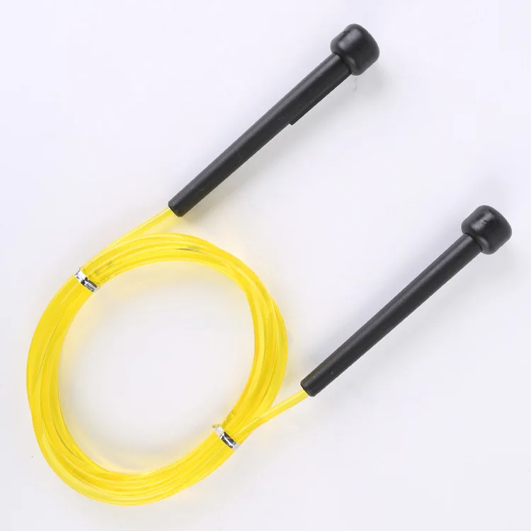 2026 Speed Skipping Jump Rope for Gym Fitness Training Hot Sale Item Colorful  Transparent PVC Material, Single-person Jump Rope