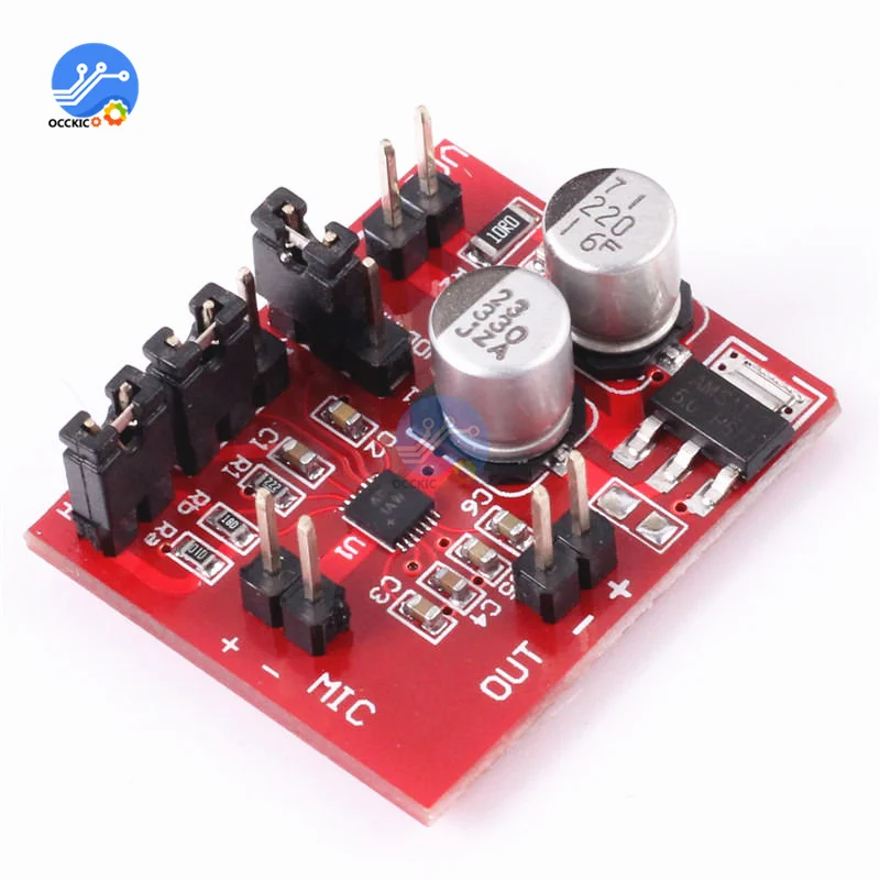 MAX9814 Electret Microphone Amplifier Board Module With AGC Function DC 3.6-12V