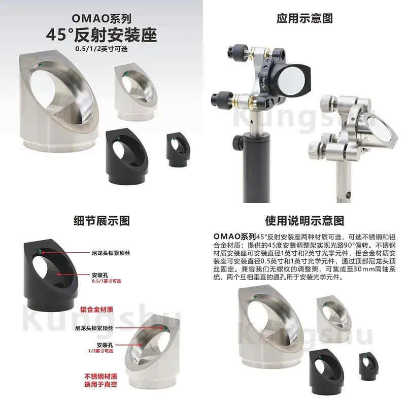 

AP01 for OMAO Series 45 Degree Reflective Mount