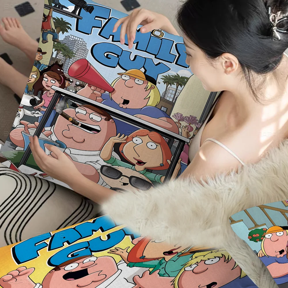 

Classic Anime F-Family Guy Cushion Cover 30x50 Polyester Sofa Cushions Decorative Throw Pillows Home Decoration Pillowcover