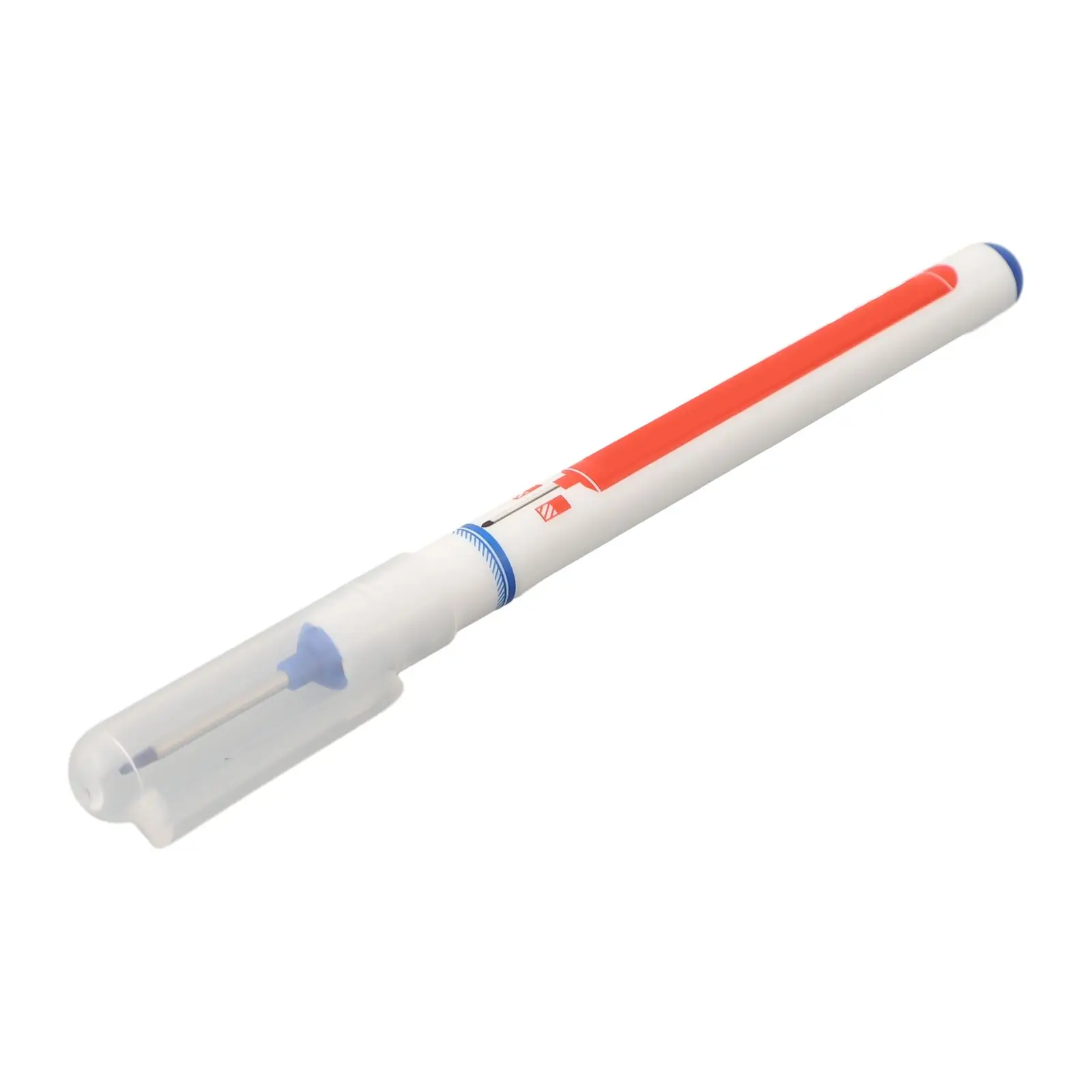 6 Count Industrial Marker Pen with Long Head Design for Marking Drill Points in Woodworking and Metal Processing