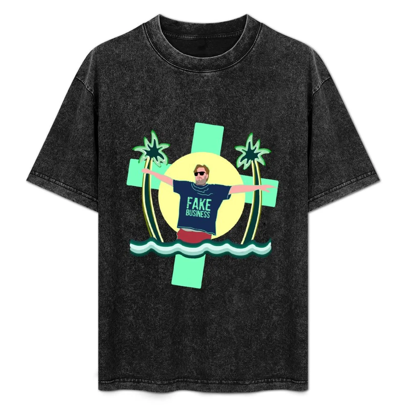 Tim Dillon Fake Business T-Shirt Work Short Sleeve Cotton Top