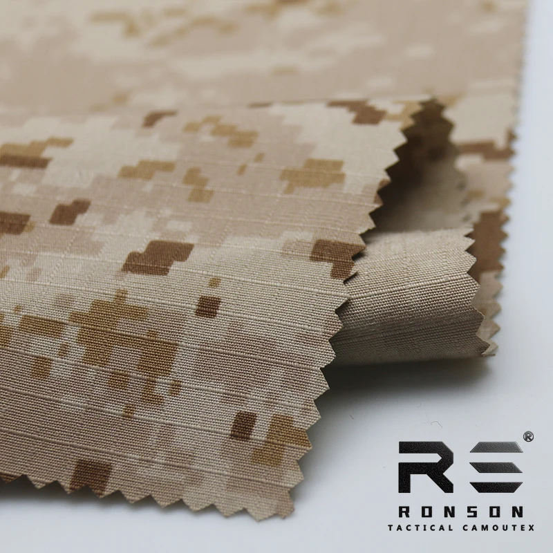 Hot Sale 50% Nylon 50% Cotton Ripstop Fabric AOR1/AOR2 Camouflage NYCO5050 Tactical Fabric Use for Uniform In Stock