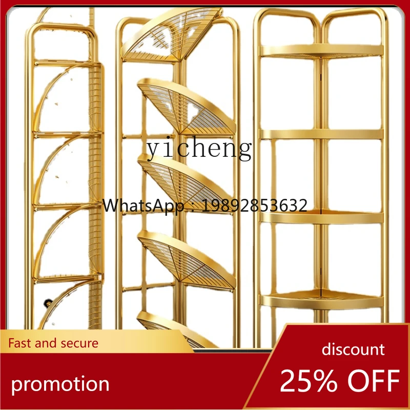 

CZ Floor Multi-Layer Triangle Storage Rack Toilet Storage Artifact Complete Toilet Bathroom Washbasin Shelf