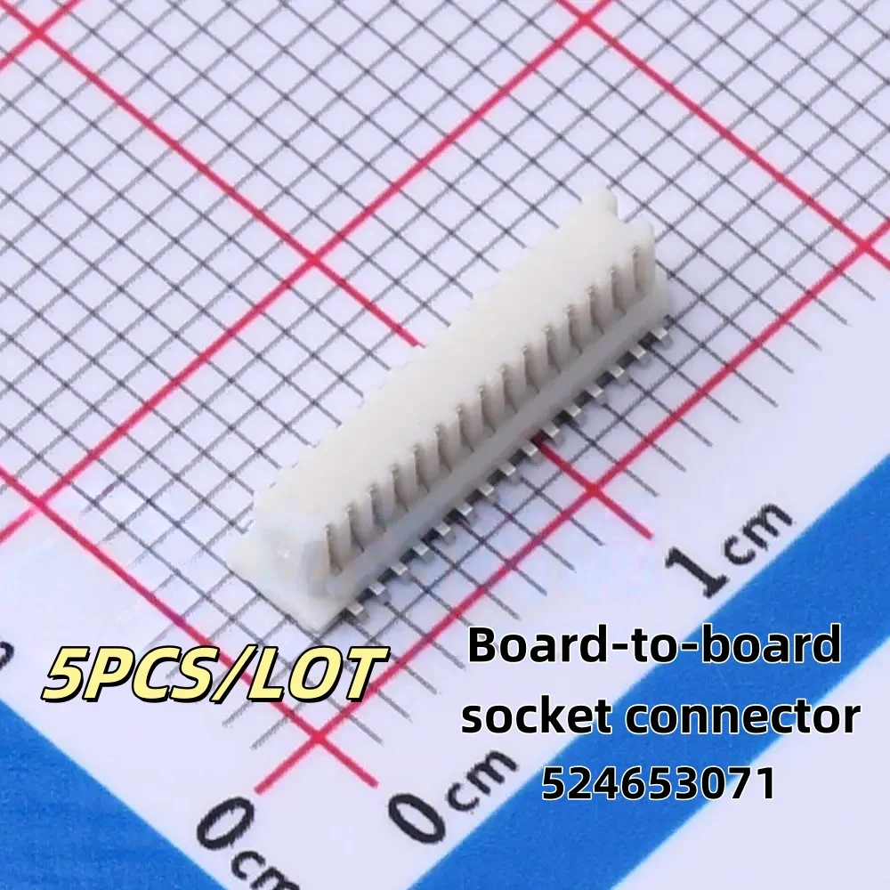 

5PCS/LOT 524653071 52465-3071 0524653071 30PIN P=0.8mm Board-to-board socket connector New and Original