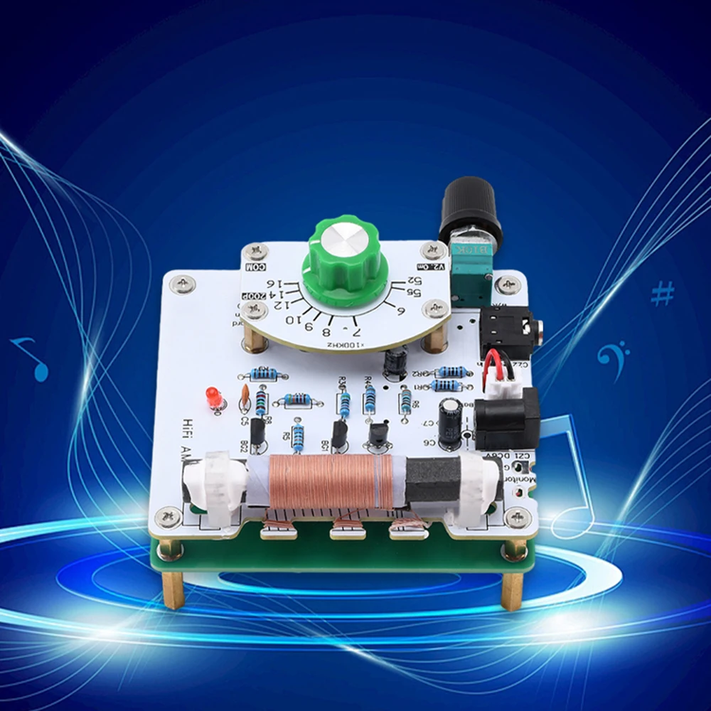 525~1605kHz Medium Wave Radio Transmitter High Fidelity AM Radio Transmitter DIY Circuit Board