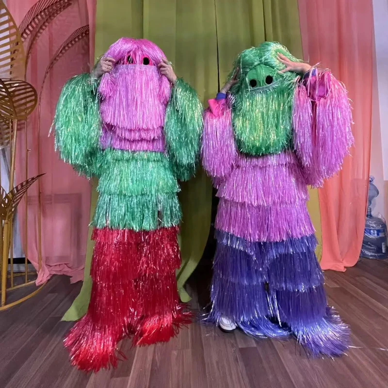 Party Beach Music Festival Hair Popular Crazy Funny Costume Commercial Stage Performance Scenic Spot Parade Fashion Cosplay Suit