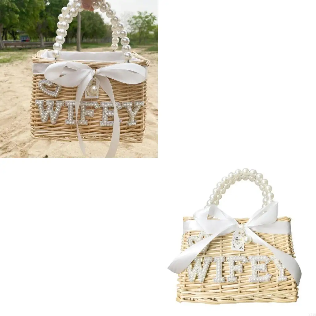 

Toy Storage Basket Dirty Cloth Hampers Portable Willow Vine Flower Pot