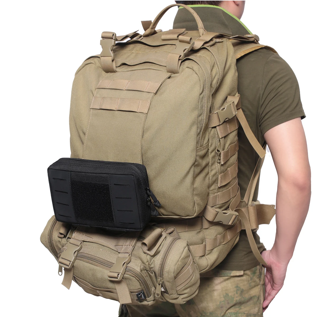 Kit de primeiros socorros tático EMT Medical IFAK Bag Molle de emergência Bolsa de viagem Pacote de armazenamento para acampar, casa, caminhadas, caça