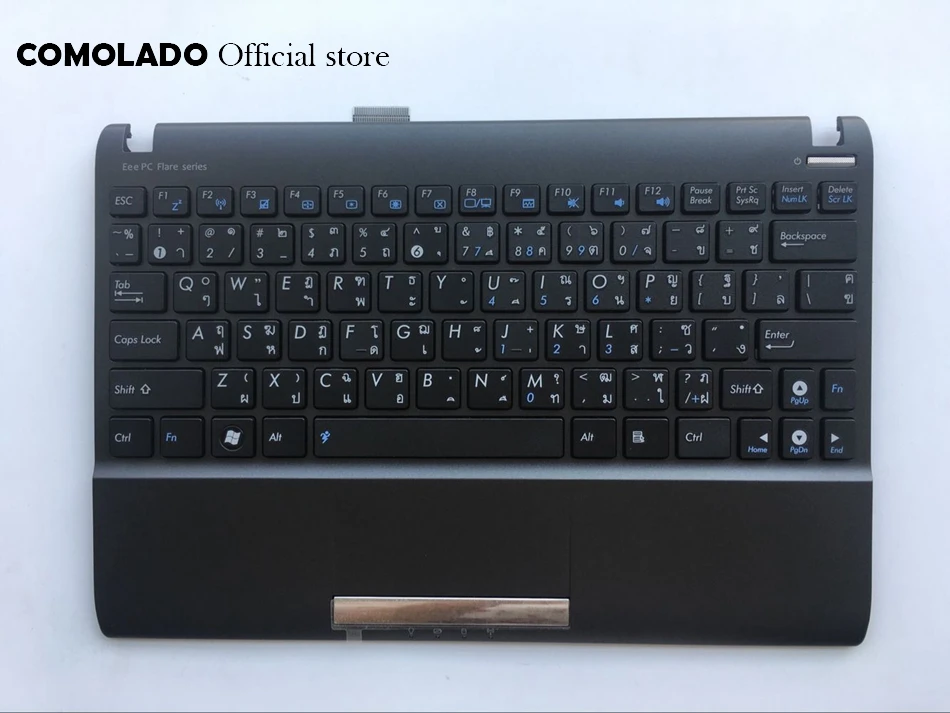 Thailand Palmrest Laptop Keyboard for Asus 1025C 1025E 1025C 1025CE Gery Cover TI Layout