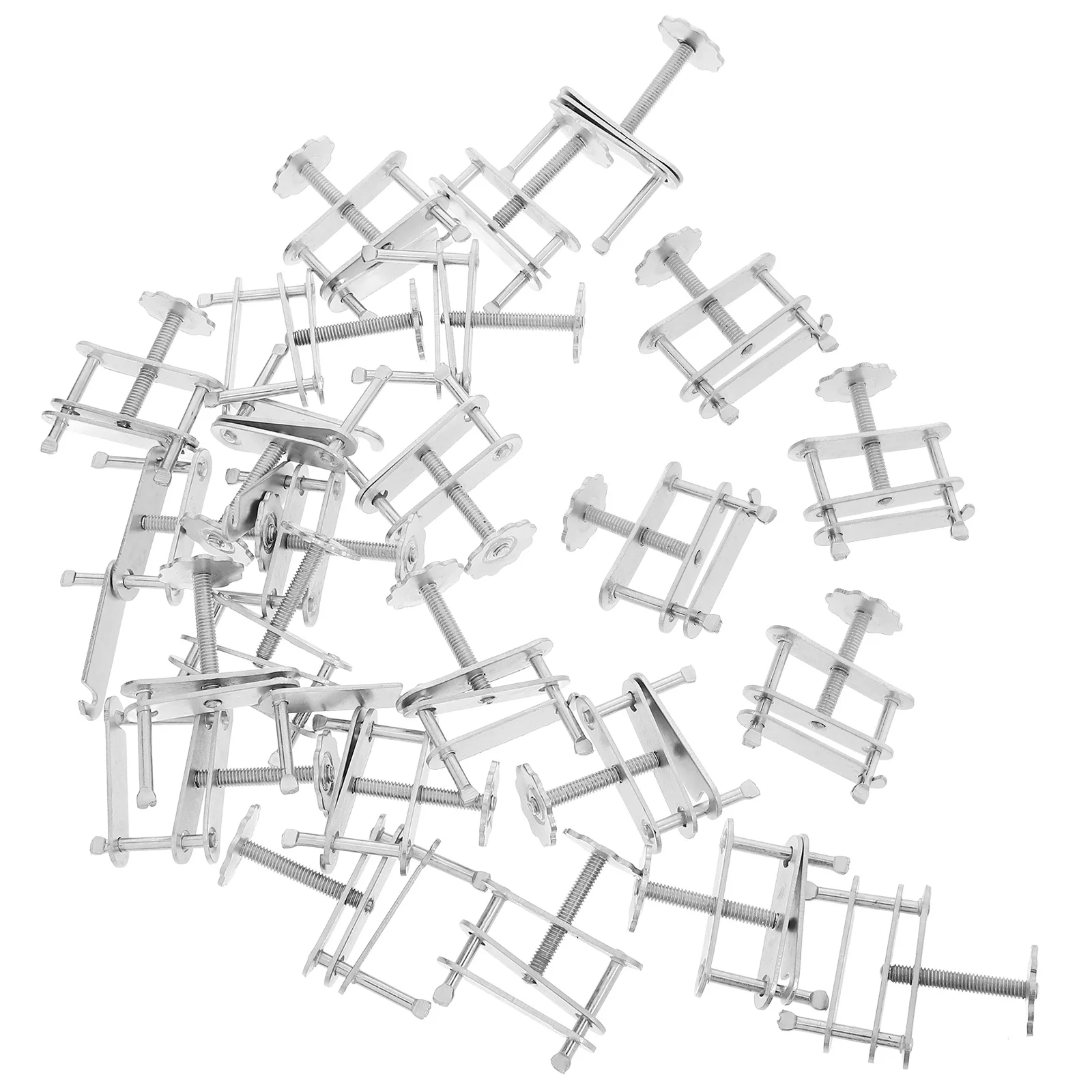 

20pcs Spring Adjustable Lab Hose Clamp For Pipe Fixing Control Durable Tubing Clamp Multifunctional Flow Restrictor