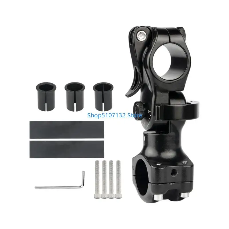 87HD Fast Release Cycle Mount For Selfportrait Stakes 360 Modifiable Corner Against Slip Elastomer Pad Stable Photography