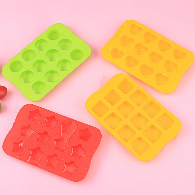 Square Ice Not Easily Deformed Silicone Ice 3d Modeling Silicone Baking Popular Chocolate Mold Unique Tray Durable Diy