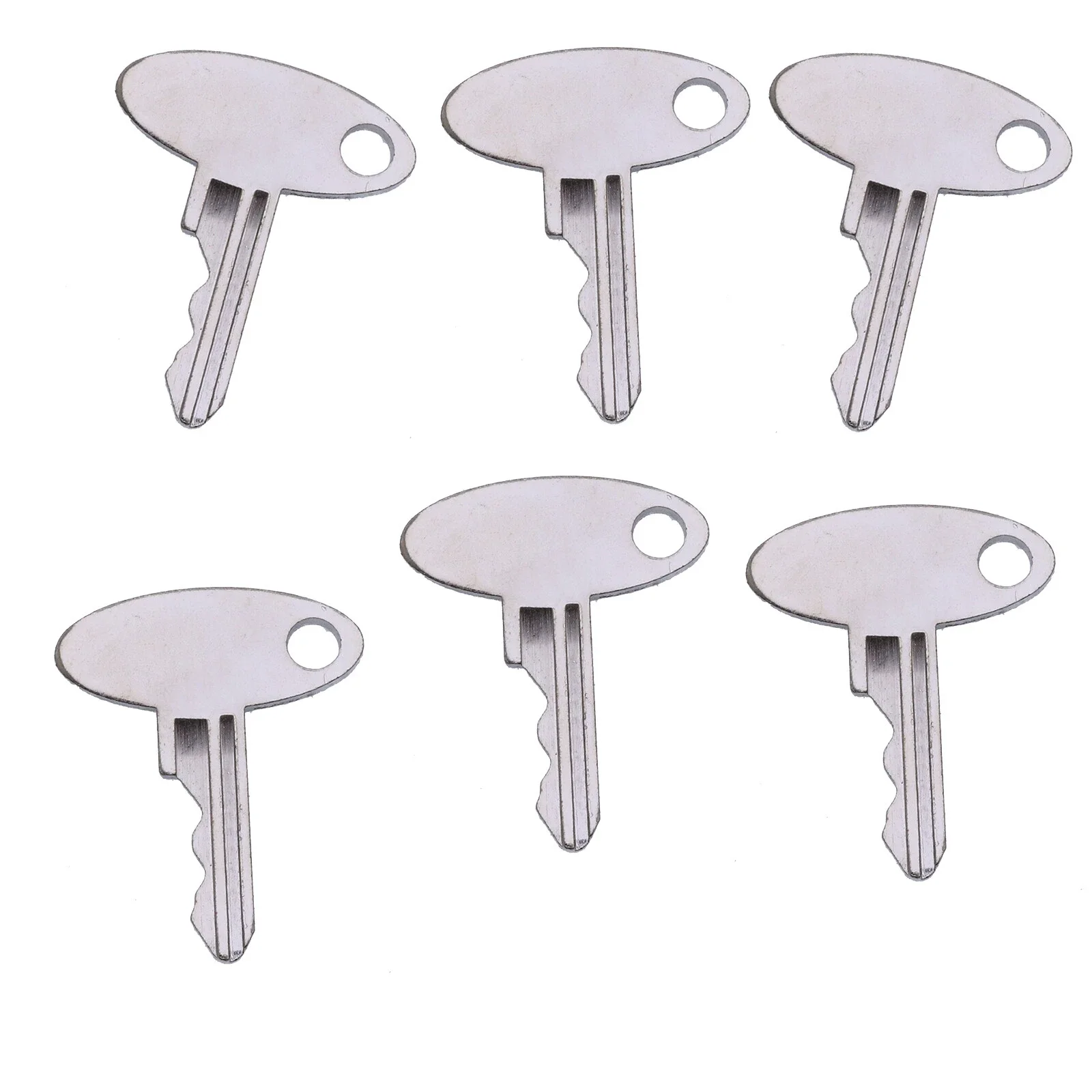 6PCS 1570 Keys 83922031 For Ford New Holland 1210 1300 1320 1520 1530 1620 1630 1715 1720