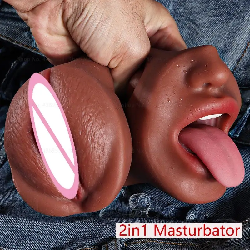 Pussy Vagina Male Masturbator Sex Toys Man's Sex Life Sexa Men's Gadgets Blowjob Mug Masturbation Device for Man Anal Pussyy