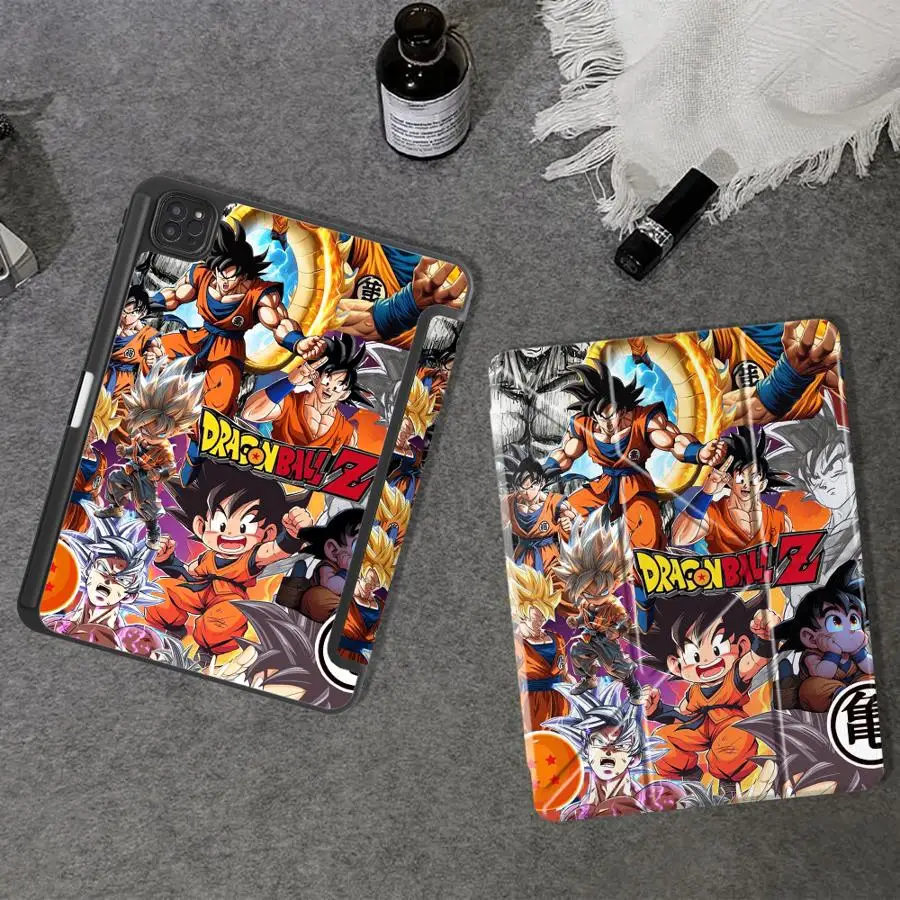 

Dragon Ball Cool Goku Tablet Case For iPad Air 4 5 M3 M2 1 2 M4 11inch Pro 2025 Pro 11th 10th 9th 8th 7th 12.9inch Mini 6 7