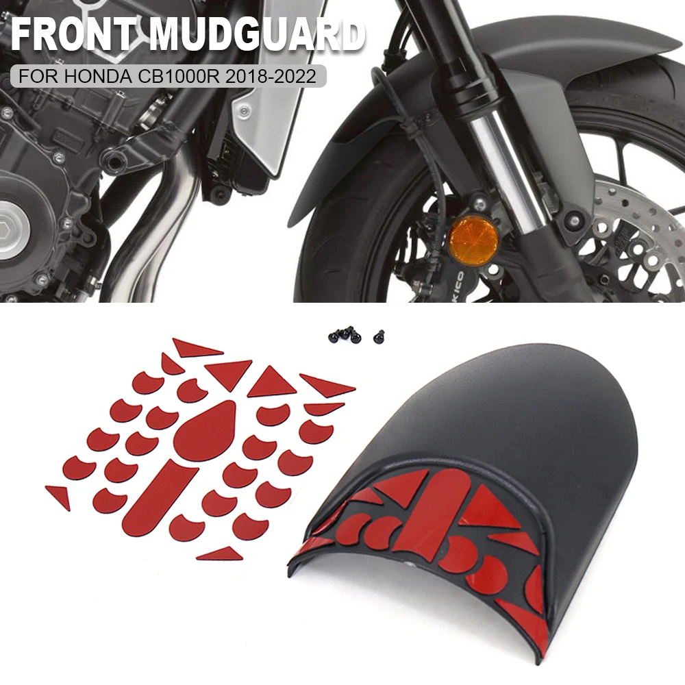 

Motorcycle Front Mudguard Fender Front Extender Extension For HONDA CB1000R CB 1000 R CB1000 R 2018 2019 2020 2021 2022