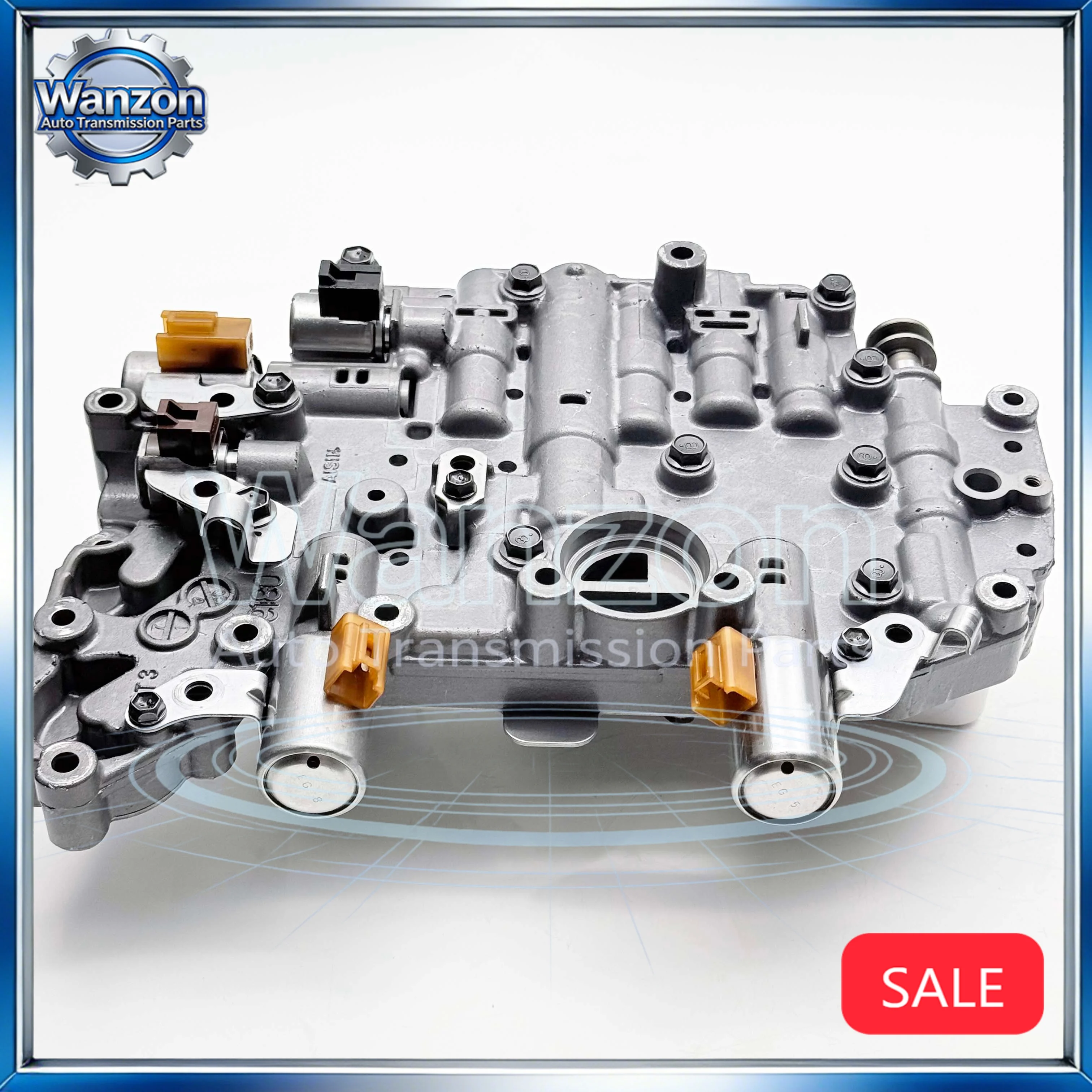 Cuerpo de Válvulas de Caja de Cambios U140E U140F U240E U241E con Solenoides para Toyota RAV4 Solara Camry Lexus ES300 RX300 de 4 Velocidades 2001-2002