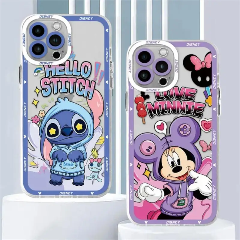 Capa Disney Mickey e Minnie para Redmi, 13C 13 4G A3 12 12C 10C 9C 9C 10 9 A1 K40 Note 12 4G 13 Pro 5G Plus 8 10 11 PRO 11S 10S