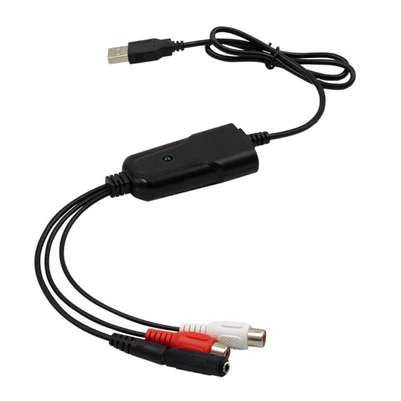 USB Auditory 48kHz/16bit for Converting Cassette Tapes to MP3 Format