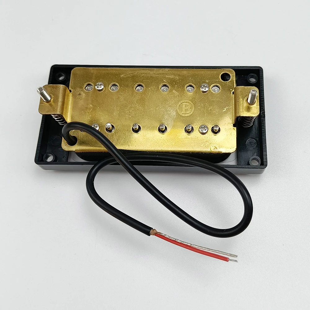 Electric Guitar Pickup Humbucker Double Coil LP Electric Guitar Pickups 50/52mm Neck Bridge Pickup with installing Frame