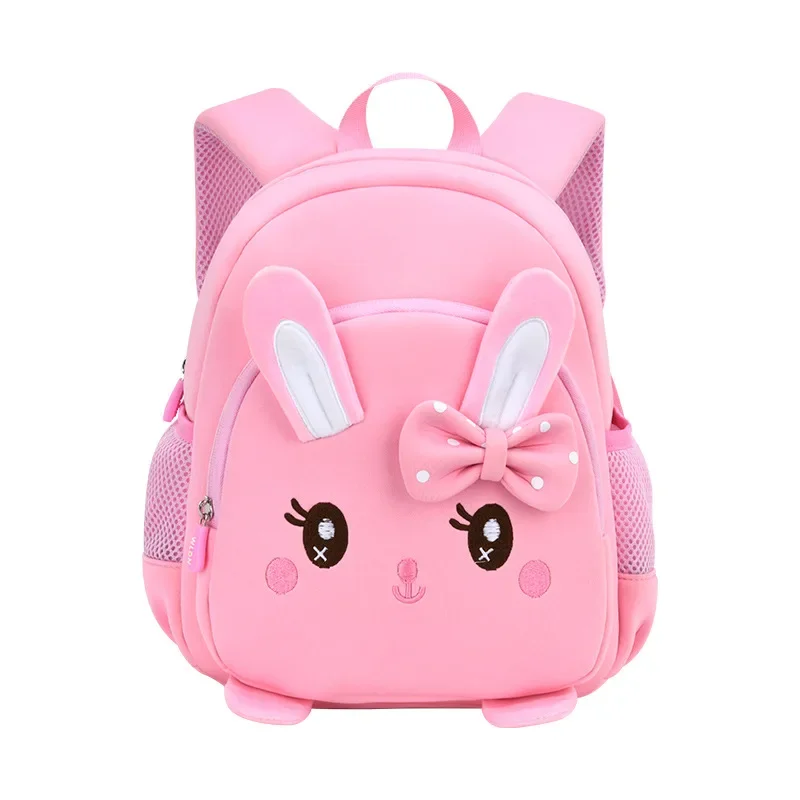 Kindergarten Schoolbag Cute 3D Rabbit Backpack Lightweight Anti-lost Children Mini Bag Mochilas Kids School Bags Toddler Boy