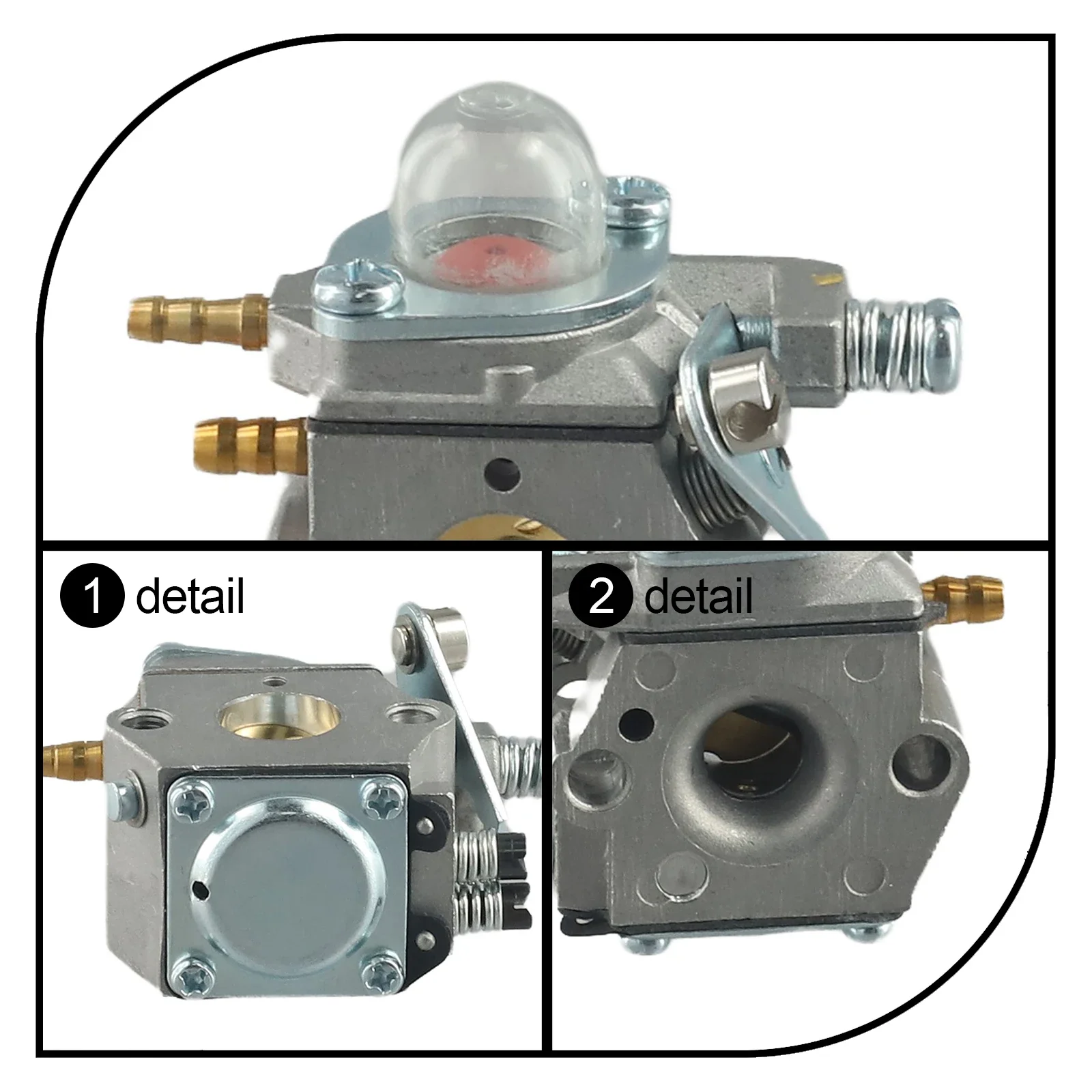 Carburettor For Emak For Oleo For Mac WT460 Trimmers Compatible With Multiple Replacement Models Including 727 And More
