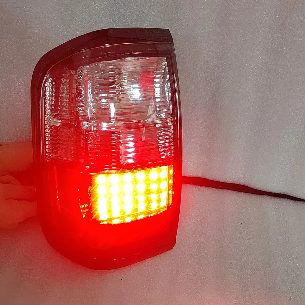 A Pair Car LED taillights Turn Signal Lamp White for Nissan Terrano R50 1995 To 2002  Pathfinder