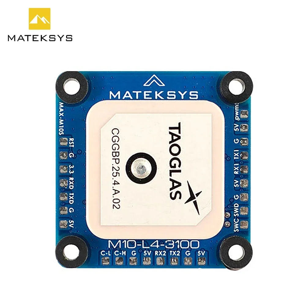 MATEKSYS AP_PERIPH GNSS M10-L4-3100 ArudPilots DroneCAN BAROMETER GNSS COMPASS GPS Module for RC Multirotor Airplane DIY Parts