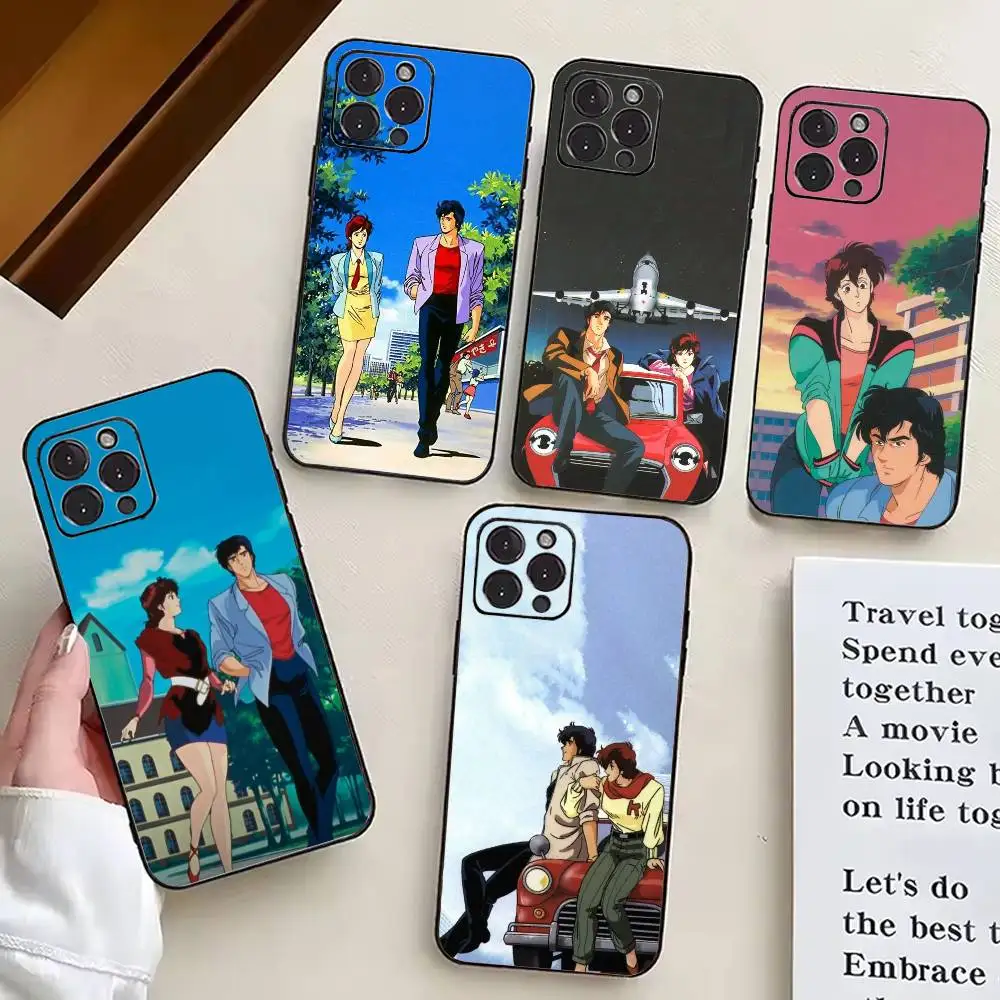 

Classic Cool C-City H-Hunter-CH-es Phone Case For iPhone 17, 16,15,14,13,12,11 Plus,Pro Max, Others Soft Black Cover