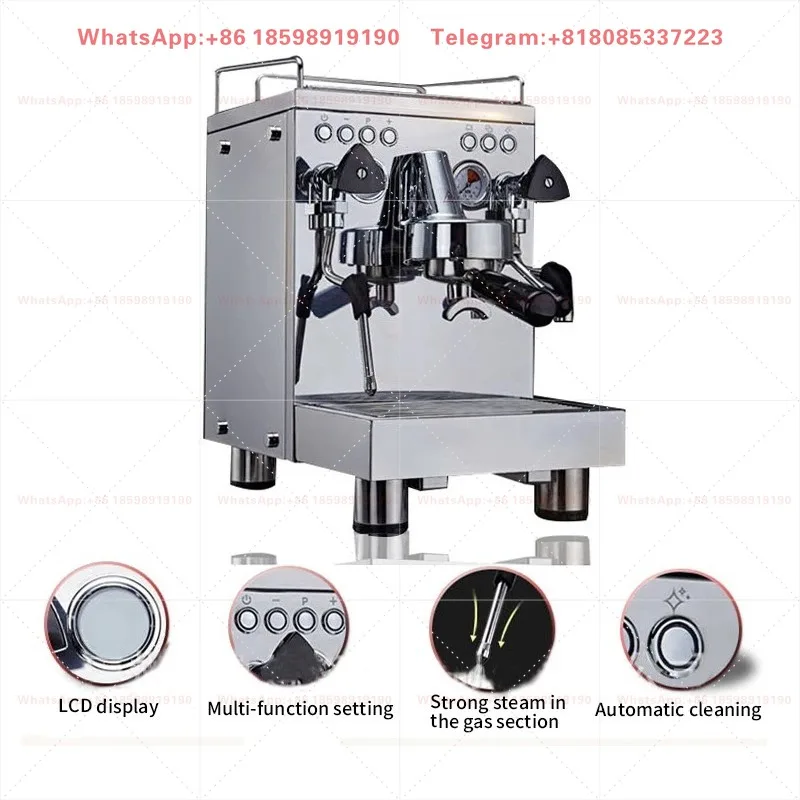 High Precision Heavy Duty Commercial Grade KD-310 Semi-automatic Espresso Machine, Large-capacity Semi Automatic Coffee Machine