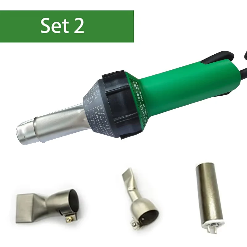 Автоматический сварочный аппарат для пластика, 1600 Вт, сварочный тепловой пистолет для пластика, регулируемая температура, сварочный аппарат для ремонта пластика для PPR ПВХ труб