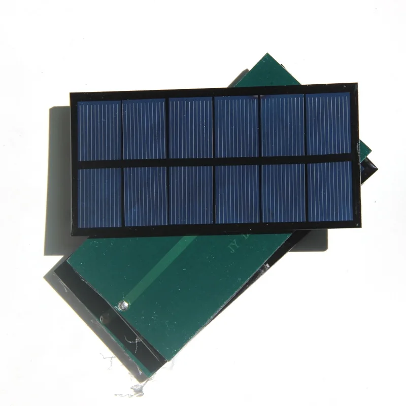 DIY Educational Solar Panel 1W 3V Polycrystalline Epoxy PV Module Solar Energy System Projects 120*60MM