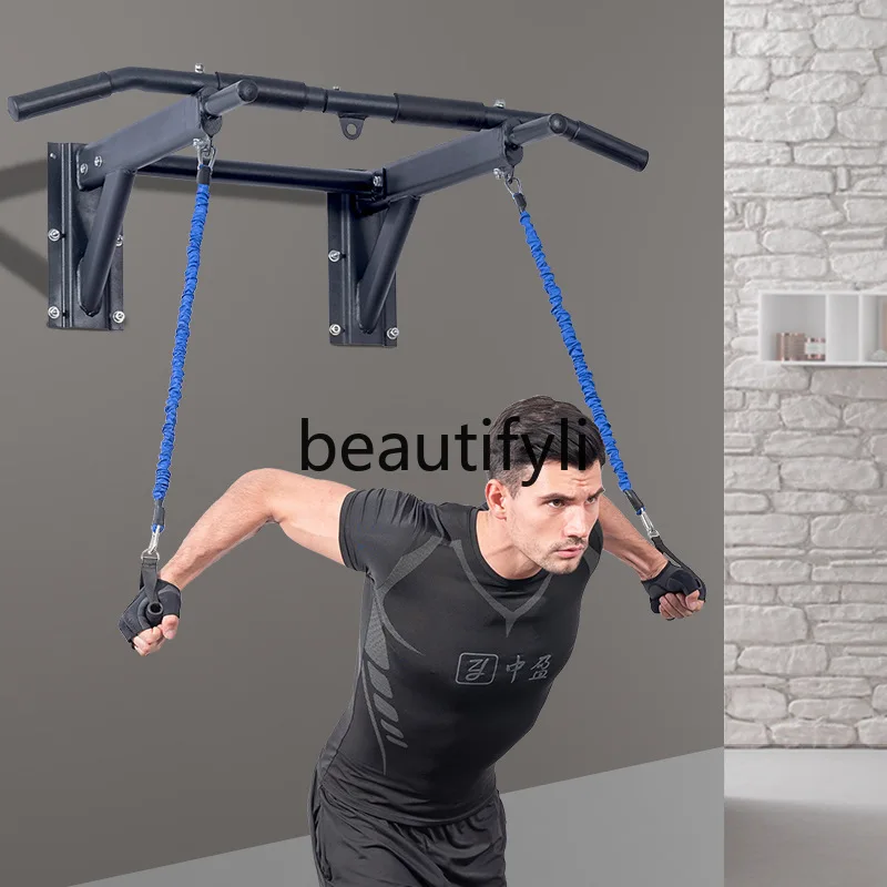 

Indoor Pull-Up Bar Home Wall Fixed Wall-Mounted Single and Double Bar Fitness Equipment