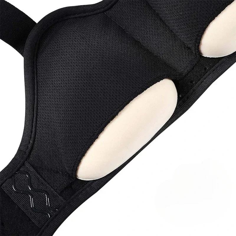 New Hernia Band Truss Suitable for Single/Double or Sports Support Band 2 Removable Compression Pads Comfort Material