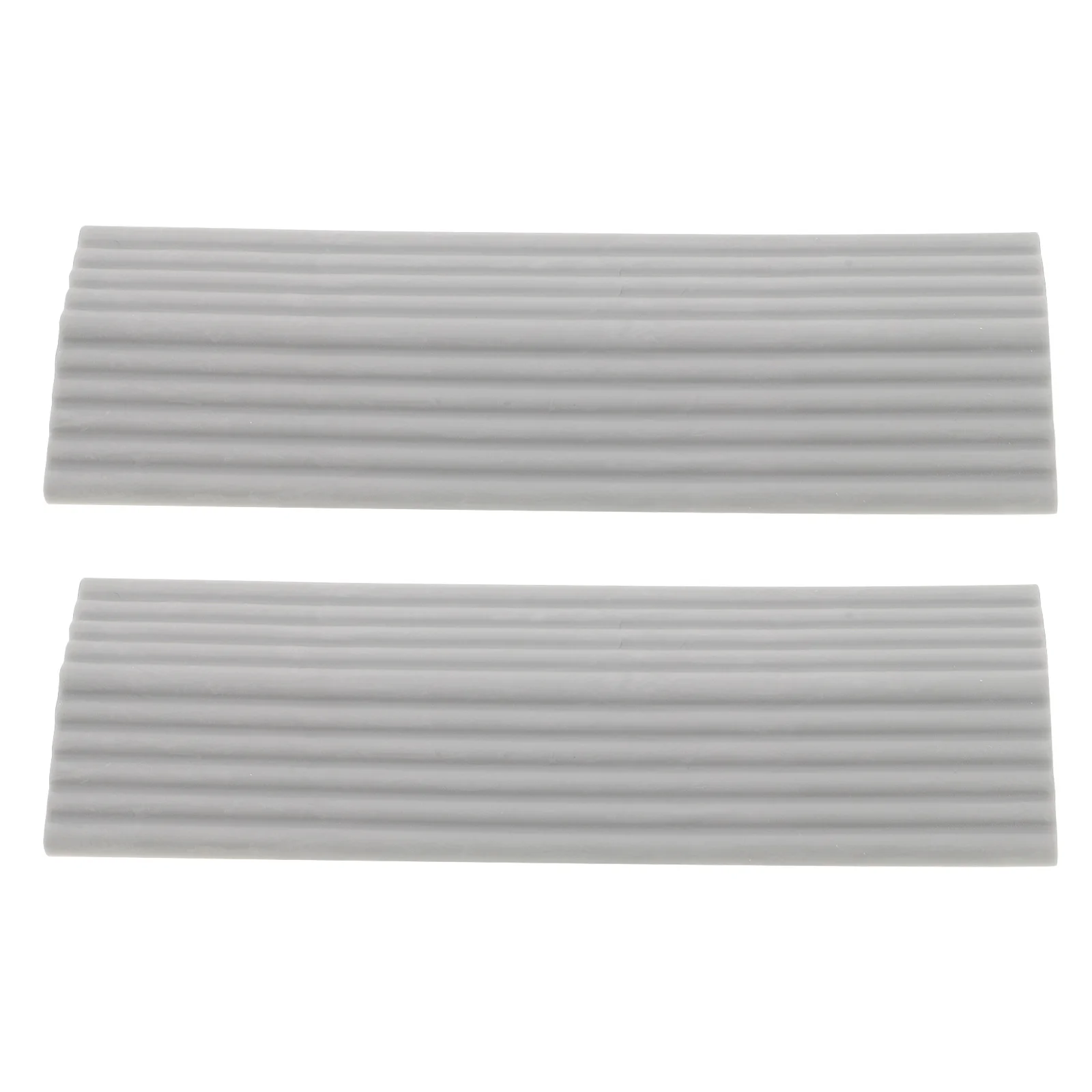 

2 PCS Driveway Ramp Home Slope Ramps Mat for Robot Climbing Curb Entry Doorways Entrance Pad Transition Strip Car