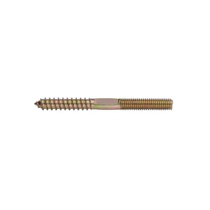 

Double End Tapping Screw Colored Zinc Plated Flat Middle Head for DIY & Construction